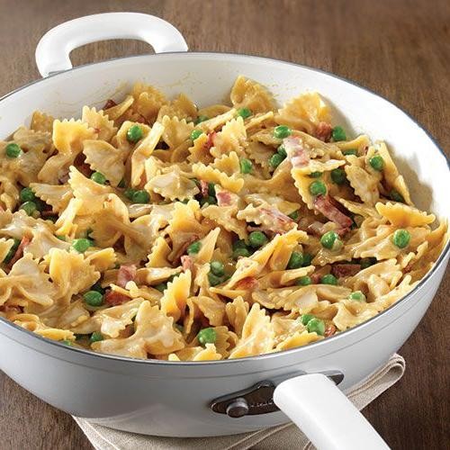 Bow Tie Pasta Carbonara
