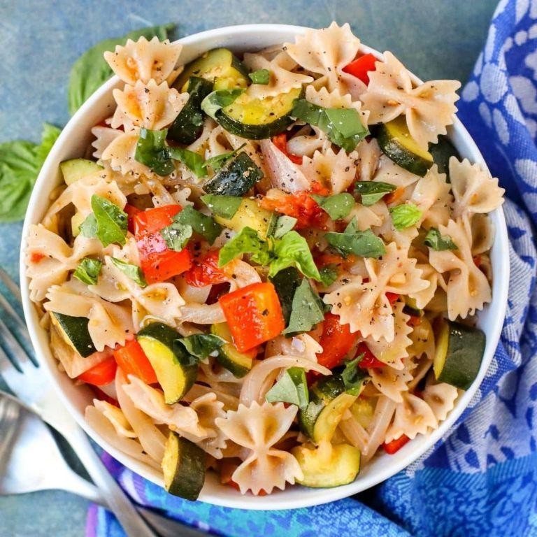 Bow Tie Pasta with Roasted Vegetables