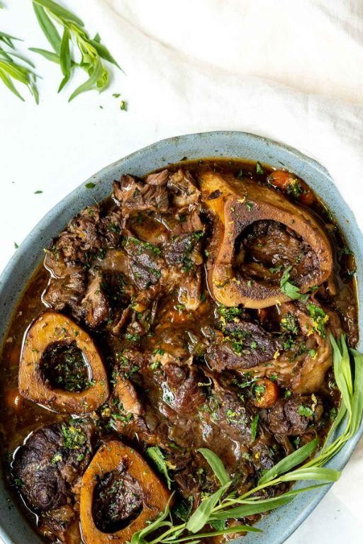 Braised Beef Shank with Gremolata