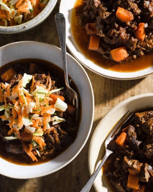 Braised Beef with Figs and Honey