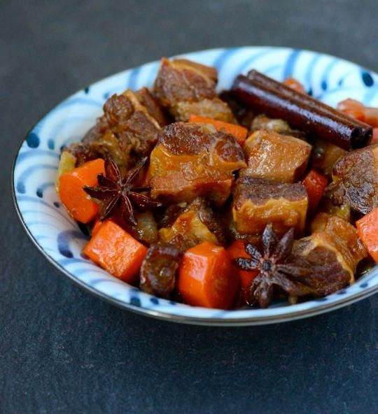 Braised Beef with Star Anise and Cinnamon