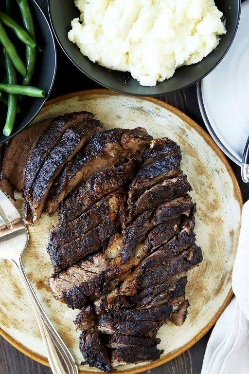 Braised Chuck Roast with a Coffee Rub