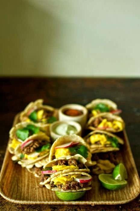 Breakfast Egg and Chorizo Gorditas