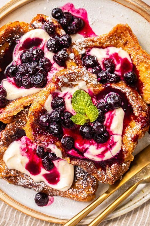 Brioche French Toast with Berry Compote