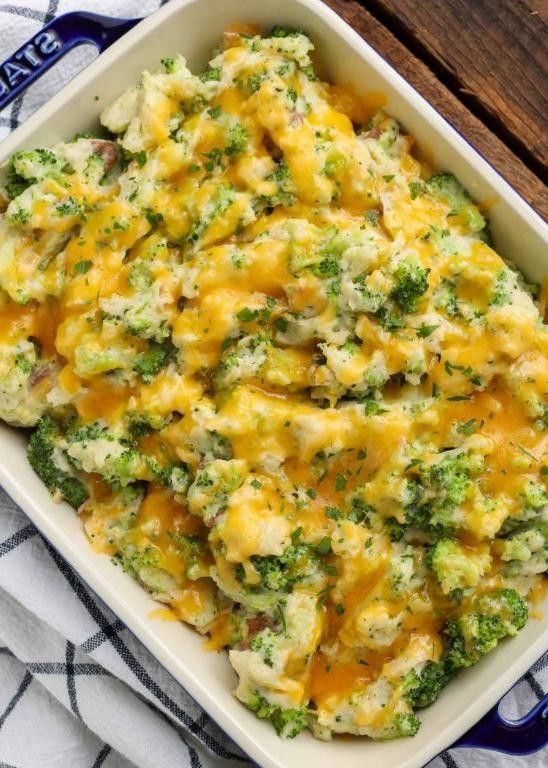 Broccoli and Cheese Mash
