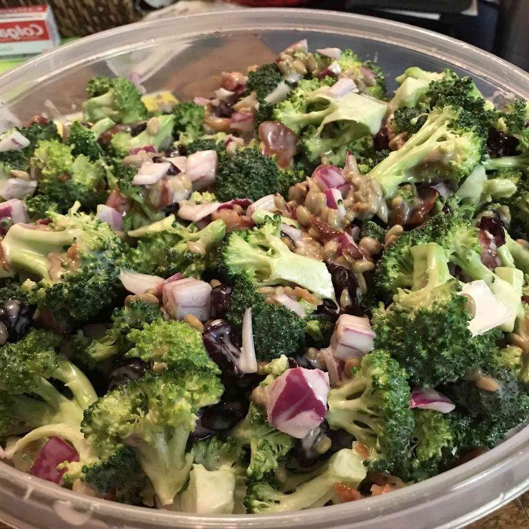 Broccoli and Cranberry Salad