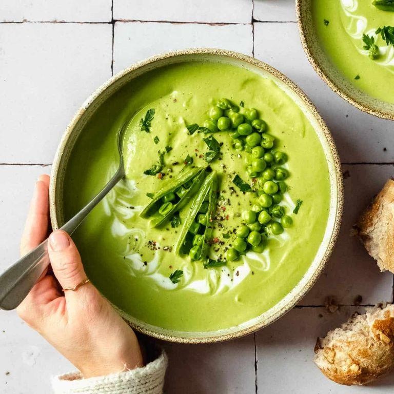 Broccoli and Pea Soup
