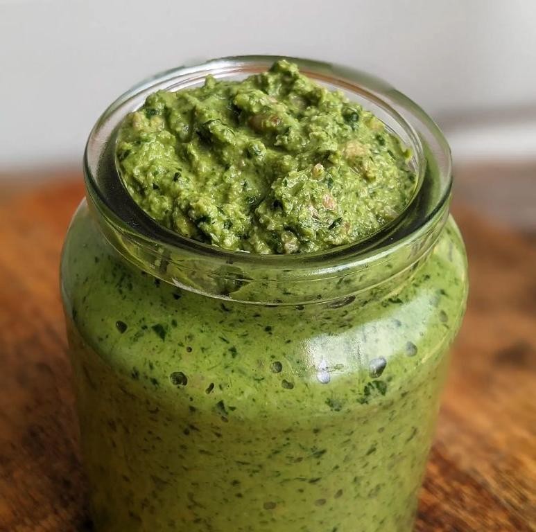 Broccoli and Sunflower Seed Pesto