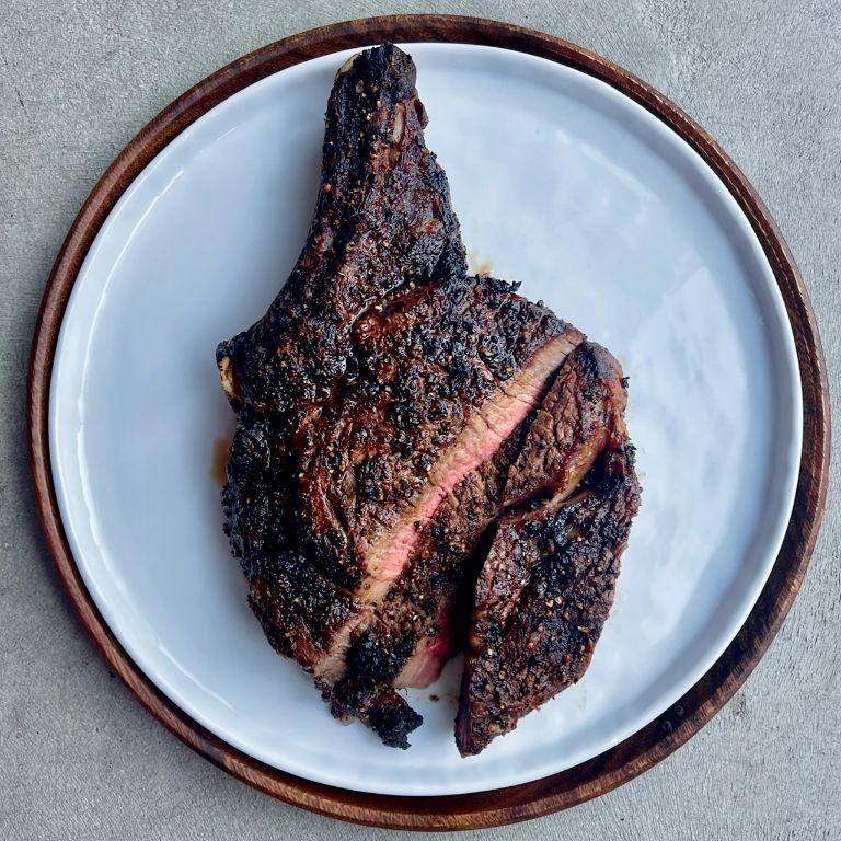 Broiled Ribeye Steak