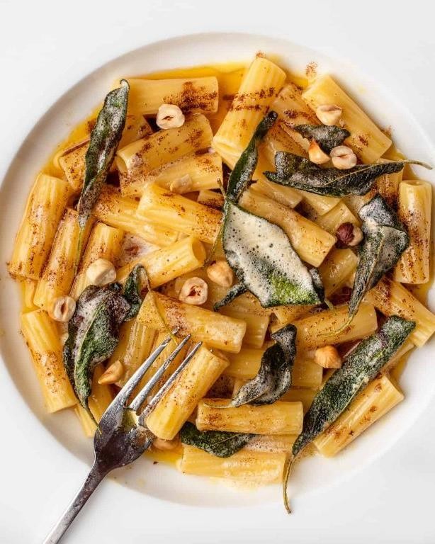 Brown Butter and Sage Pasta