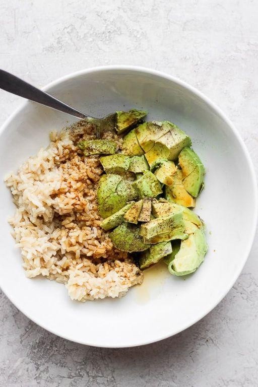 Brown Rice and Avocado Grain Bowl