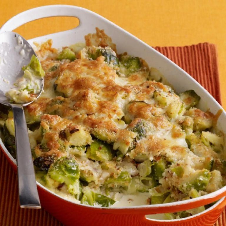Brussels Sprouts Gratin