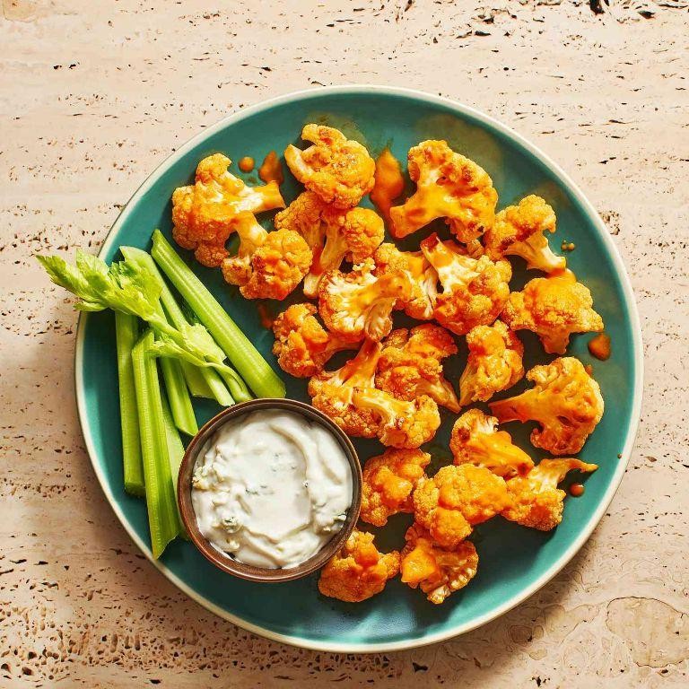 Buffalo Cauliflower Bites