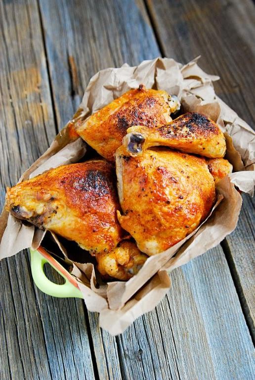 Buffalo Chicken Leg Quarter Casserole