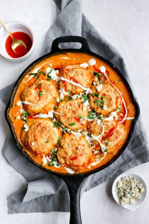 Buffalo Chicken Pot Pie