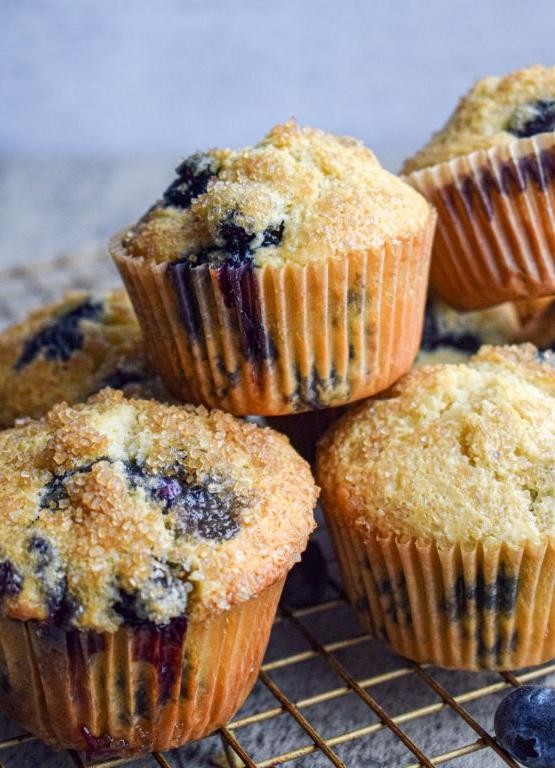 Buttermilk Blueberry Muffins