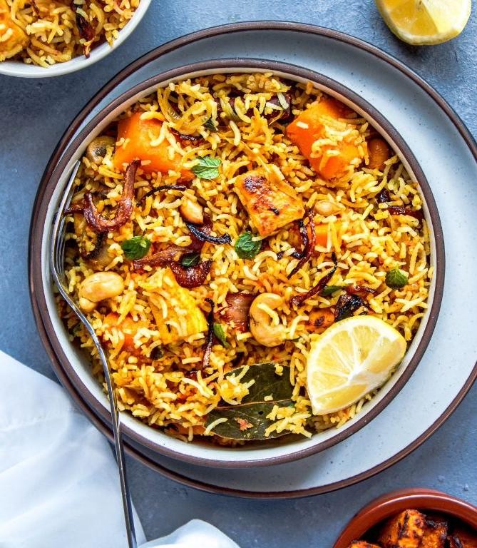 Butternut Squash Biryani