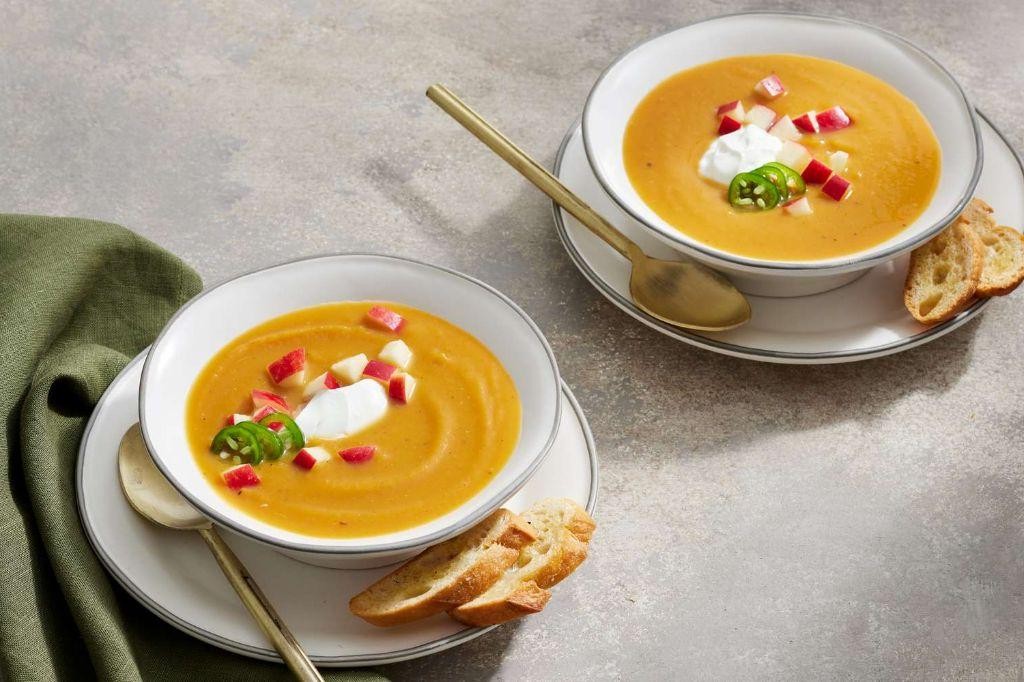 Butternut Squash and Apple Soup