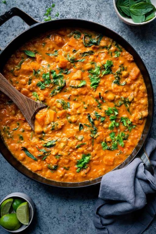Butternut Squash and Chickpea Masala