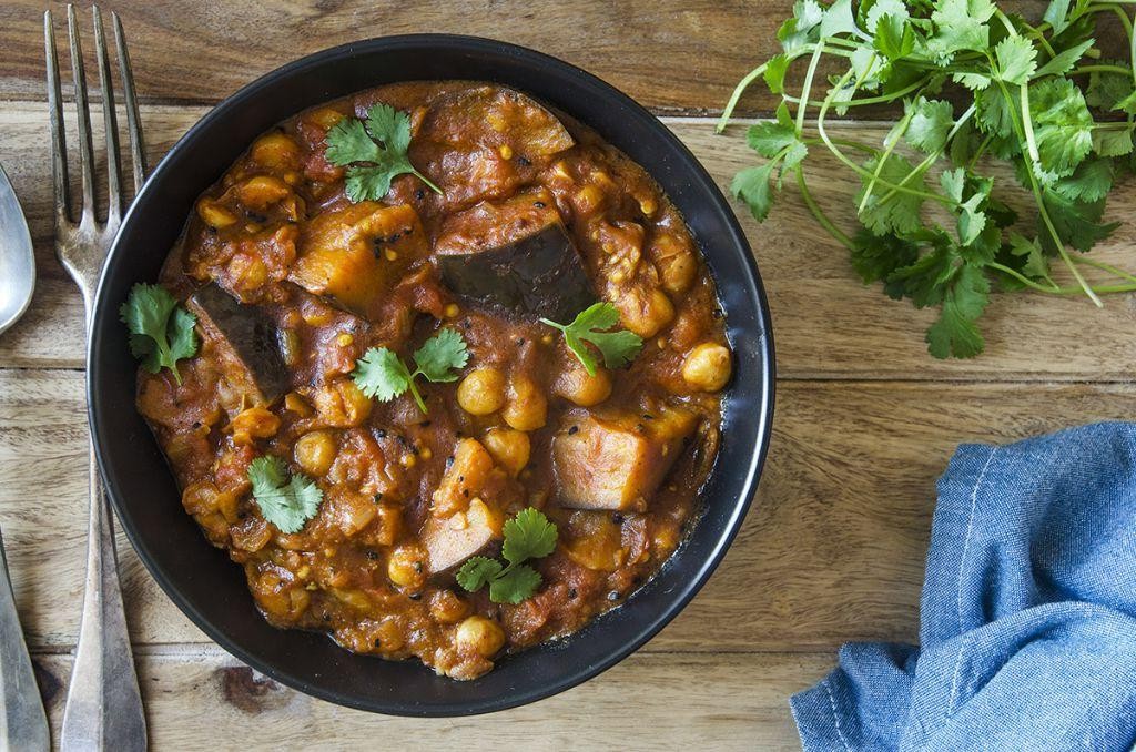 Butternut Squash and Eggplant Curry