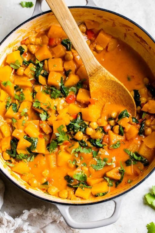 Butternut Squash and Potato Curry