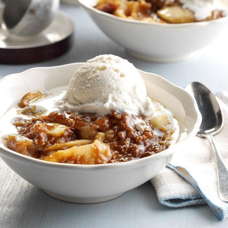 Butterscotch Apple Crisp