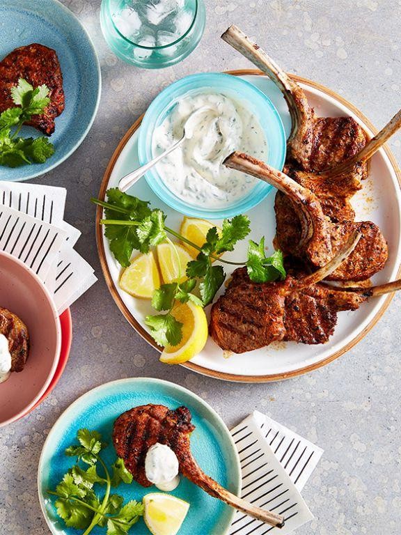 Cajun Spiced Grilled Lamb Chops