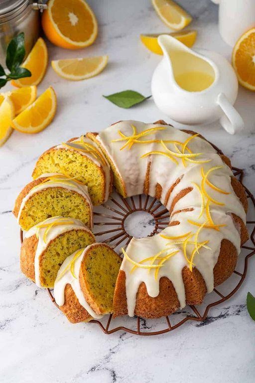 Calamondin Poppy Seed Cake