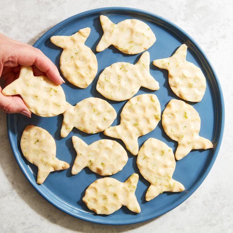 Calamondin Shortbread Cookies