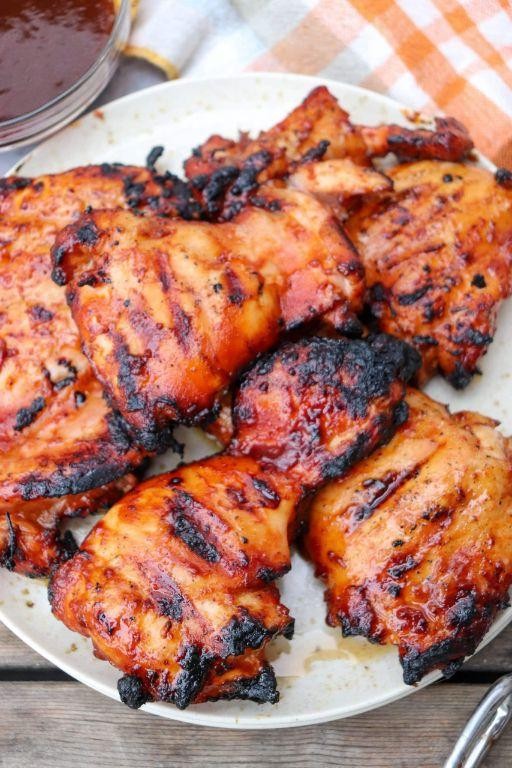 Camp Stove BBQ Chicken