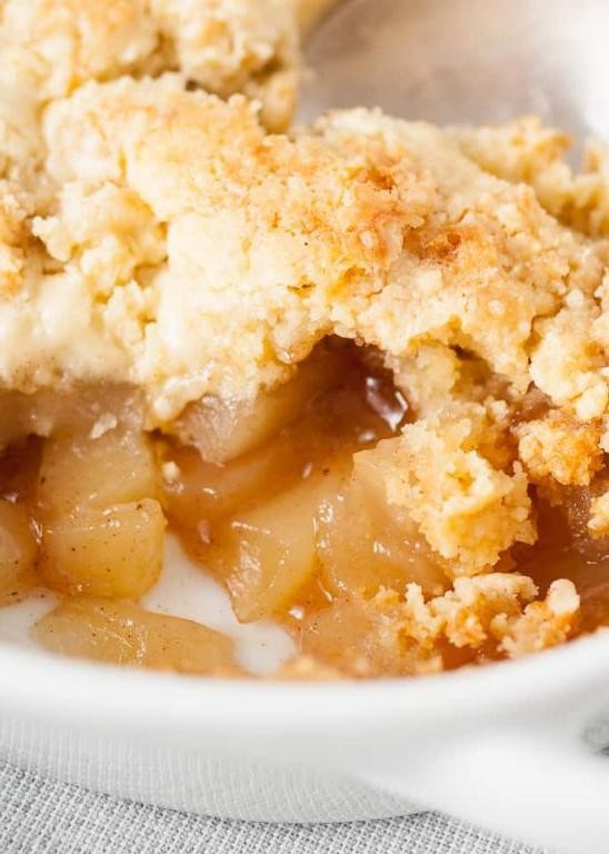 Canned Apple Cobbler