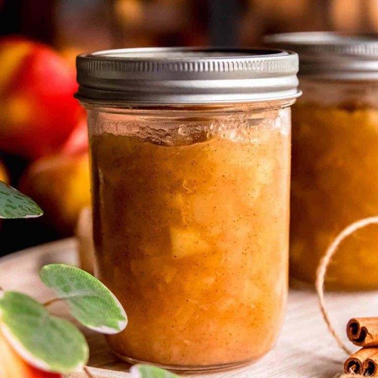 Canned Apple Jam