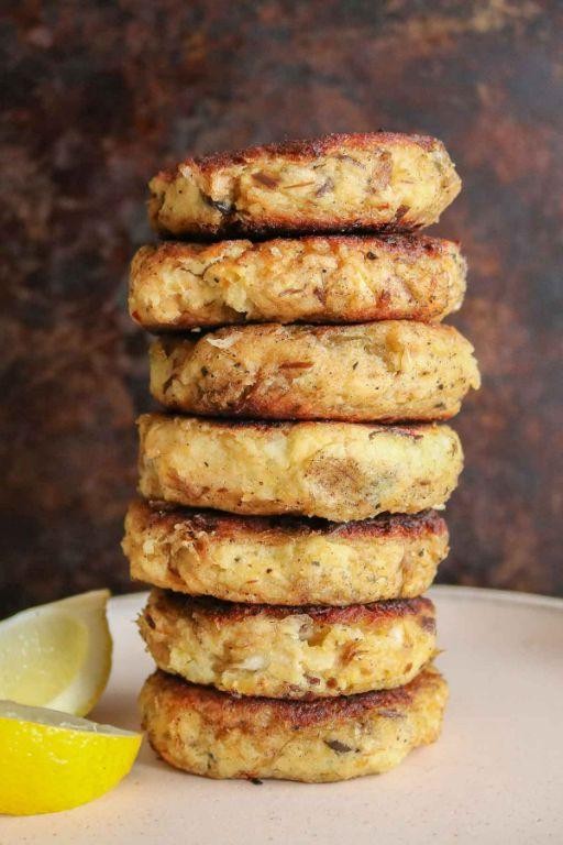 Canned Mackerel and Potato Patties