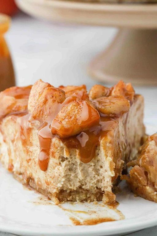 Caramel Apple Cheesecake Pudding