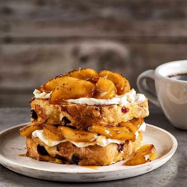 Caramel Apple French Toast