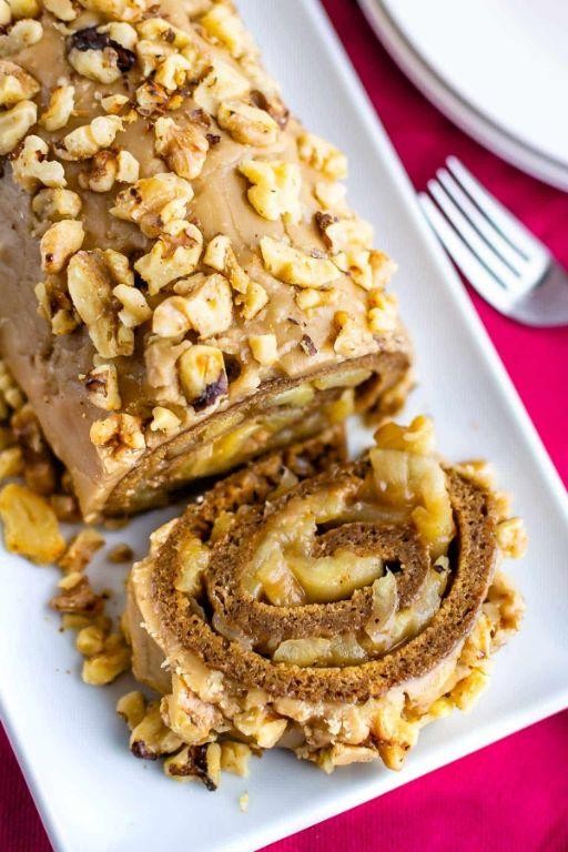 Caramel Apple Jelly Roll