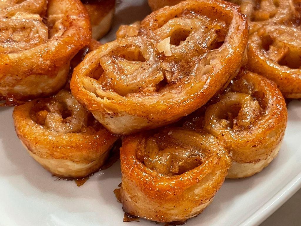 Caramel Apple Palmiers