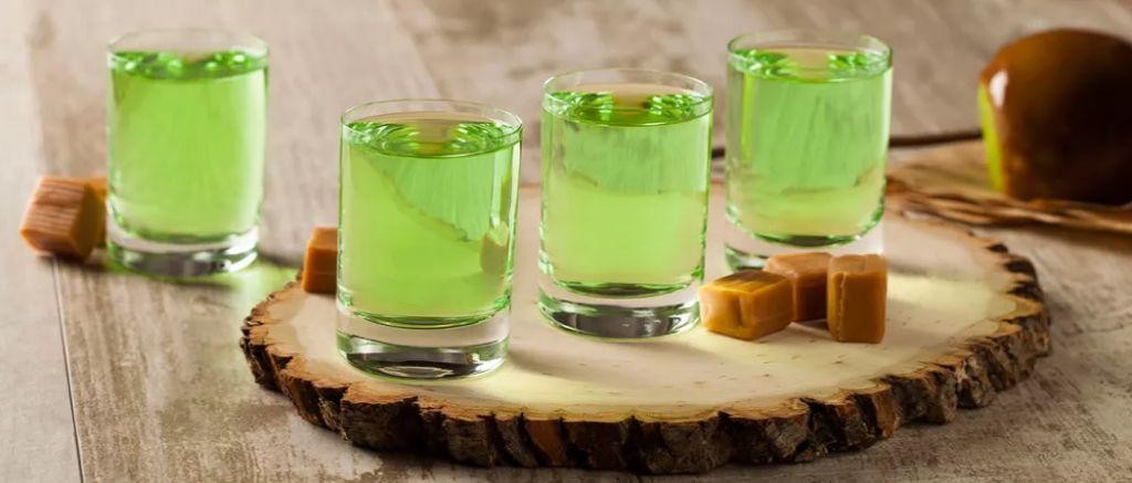 Caramel Apple Tequila Shot