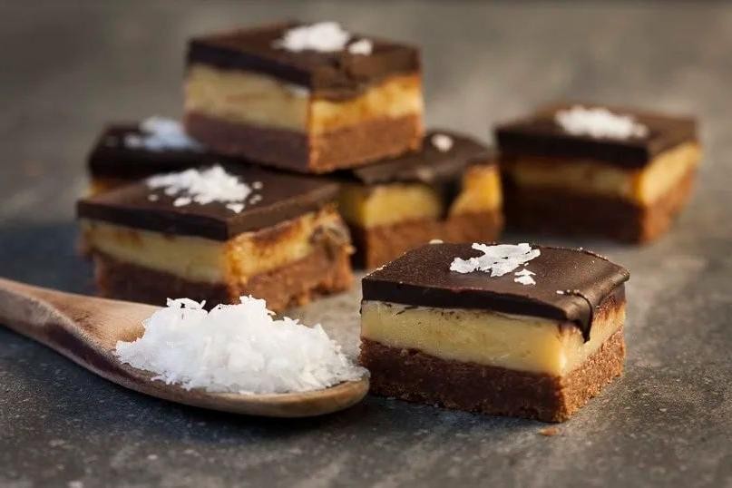 Caramel Slice with Sea Salt