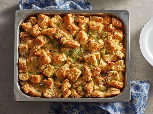 Caramelized Onion and Gruyere Savory Bread Pudding