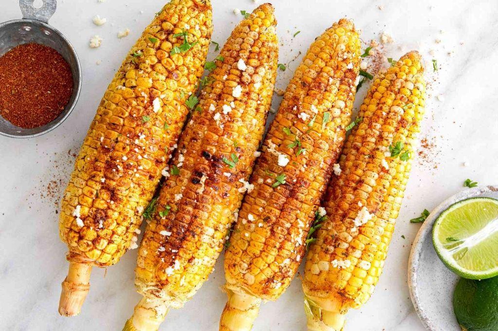 Caribbean Bahama Breeze Spiced Grilled Corn
