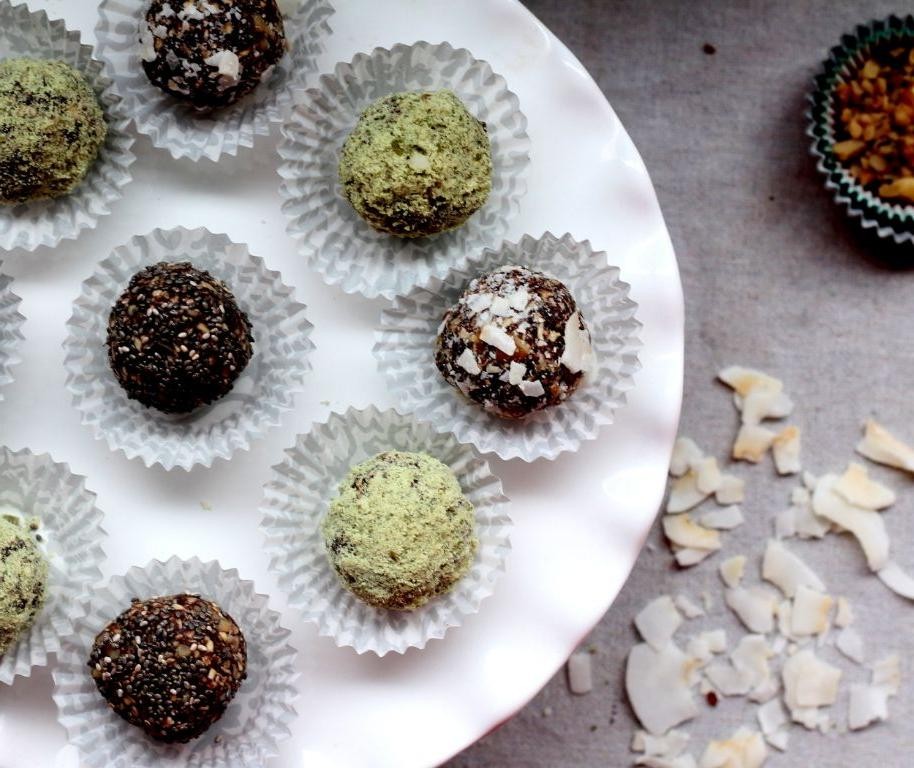 Carob Powder Energy Balls