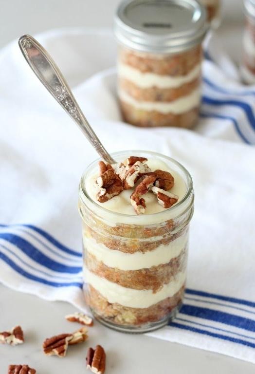 Carrot Cake Cookies in a Jar