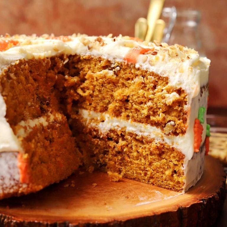 Carrot Cake with Cream Cheese Icing