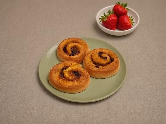 Carrot and Ginger Pinwheels