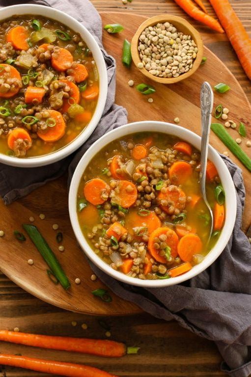 Carrot and Lentil Soup