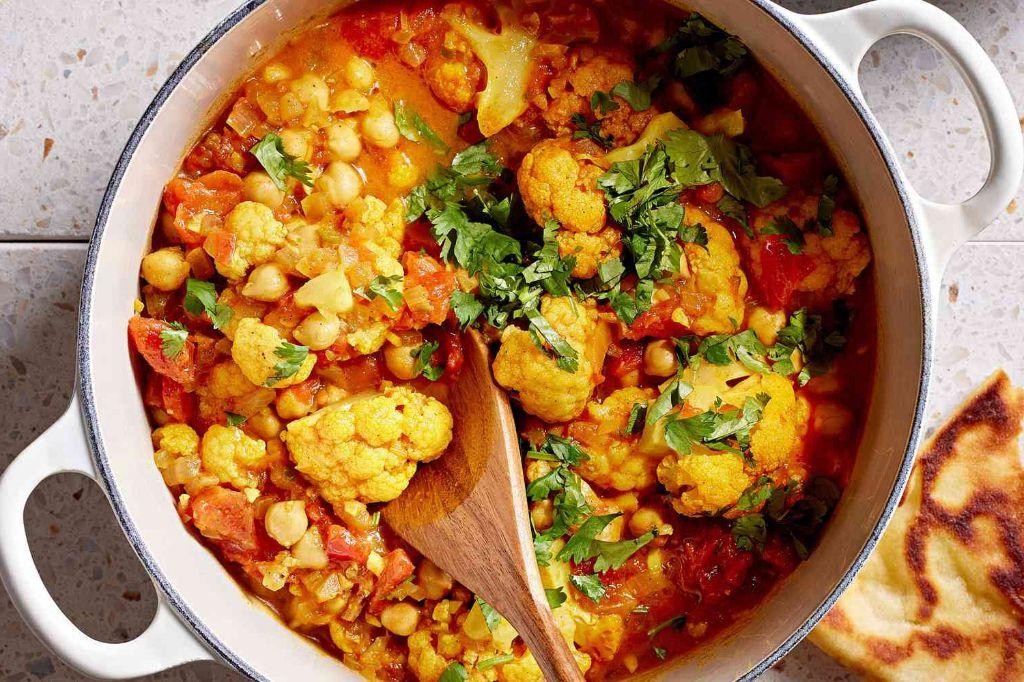 Cauliflower Chana Masala