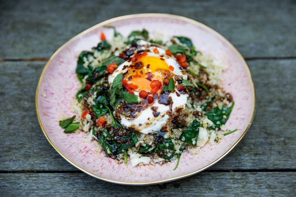 Cauliflower Rice with Tamarind and Jaggery