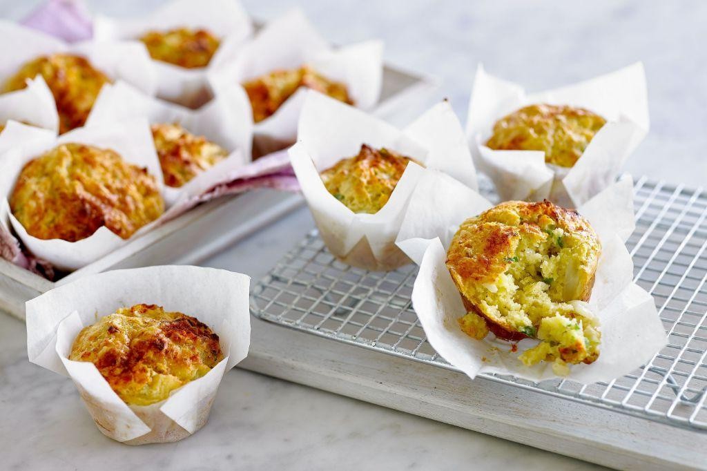 Cauliflower and Parmesan Muffins