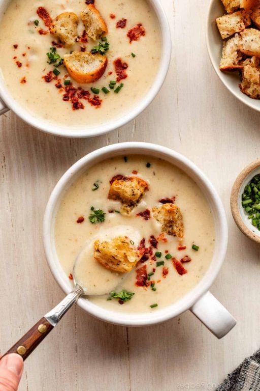 Cauliflower and Potato Soup